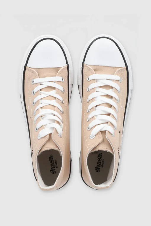 Tenis canvas mini mariposas