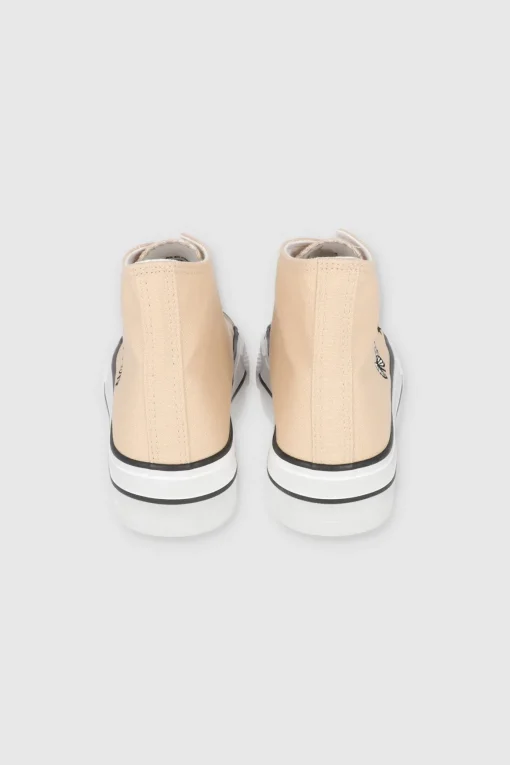 Tenis canvas mini mariposas