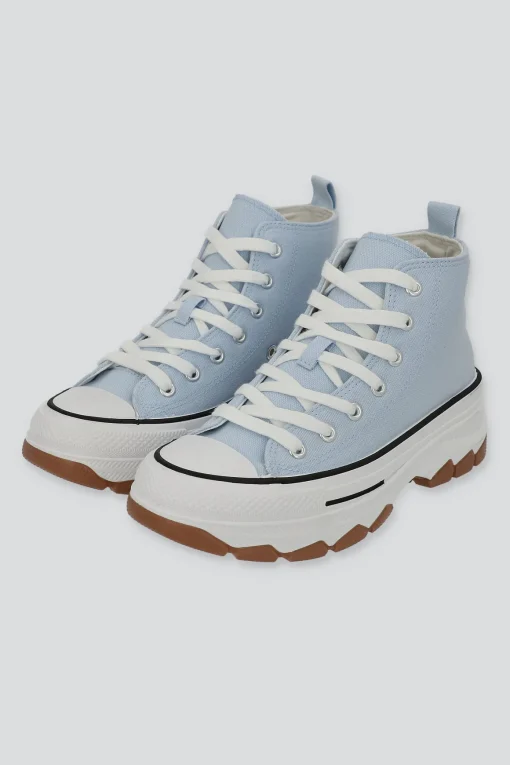 Tenis Canvas Suela Track