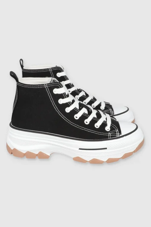 Tenis Canvas Suela Track