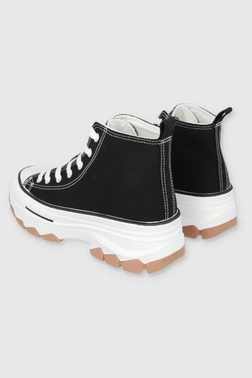 Tenis Canvas Suela Track