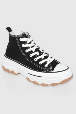 Tenis Canvas Suela Track