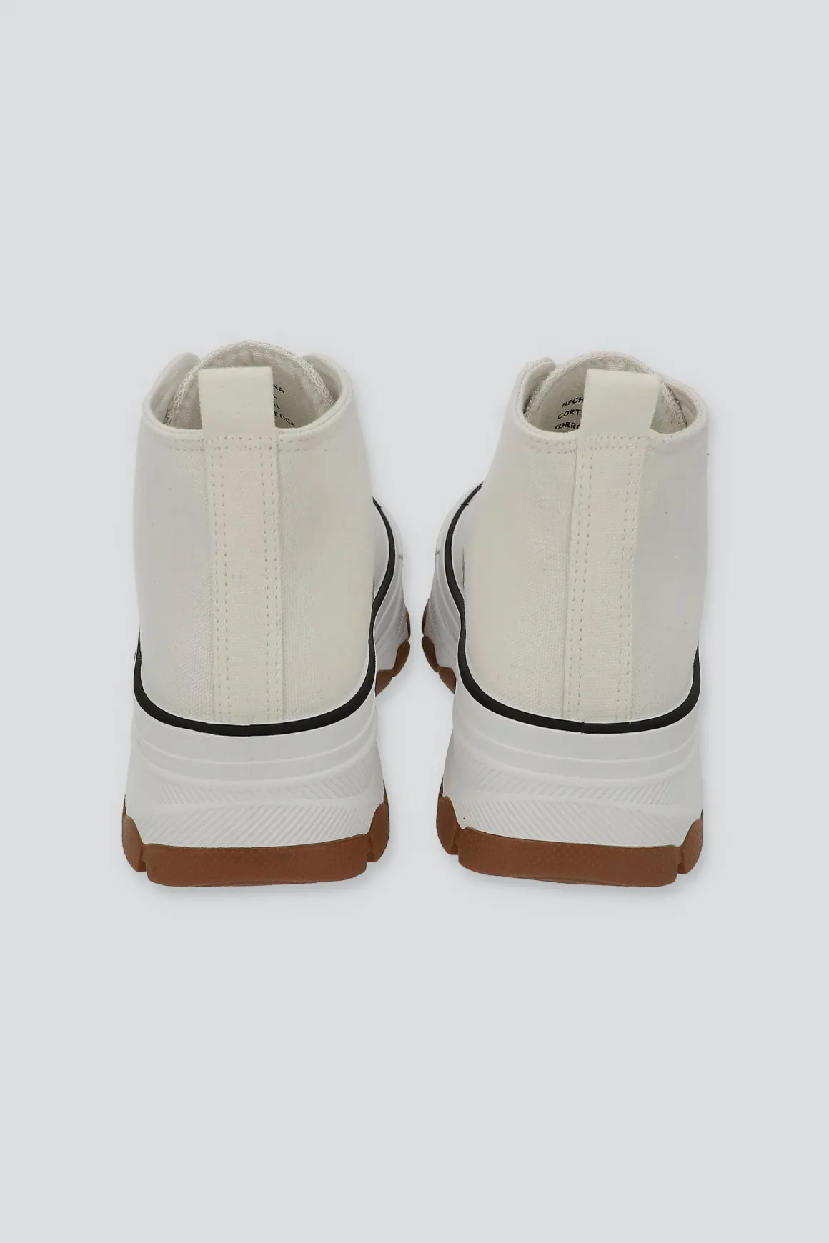 Tenis Canvas Suela Track