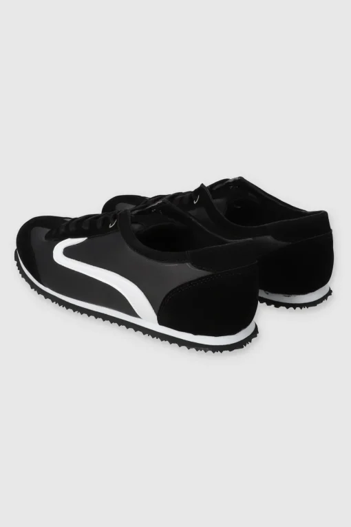 Tenis casual redondeado suede