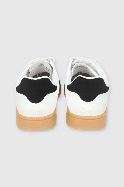 Tenis clasico velcro contrastes