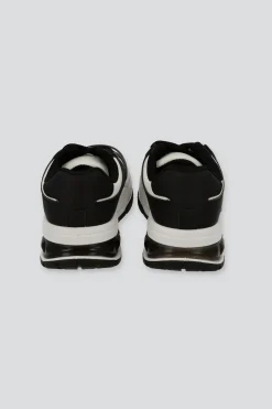 Tenis retro bicolor suela ancha
