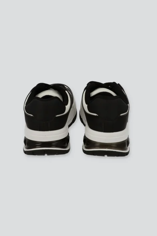 Tenis retro bicolor suela ancha