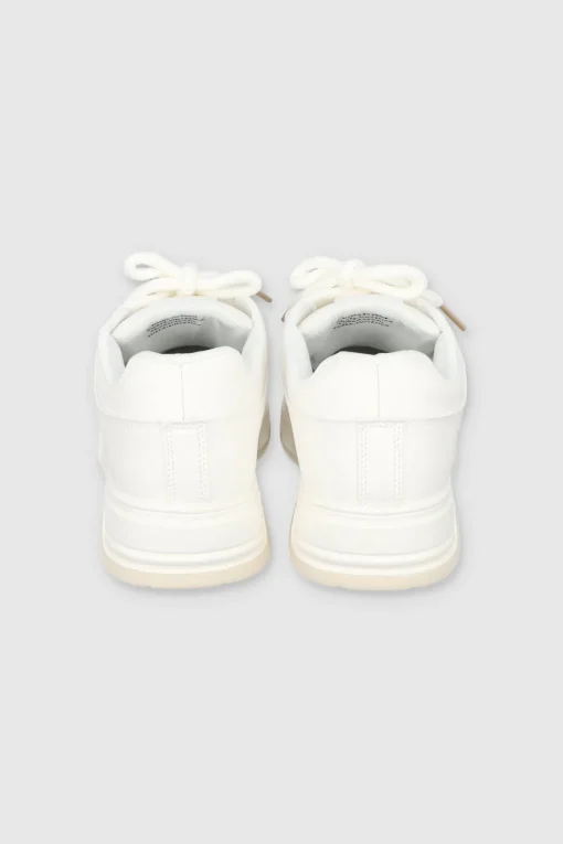 Tenis skater contrastes agujeta chunky