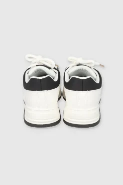 Tenis skater contrastes agujeta chunky