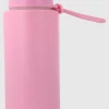 Termo acero monocolor popote 1000 ml