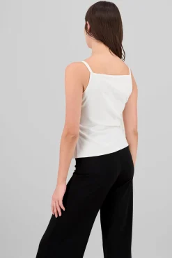 Top botones liso