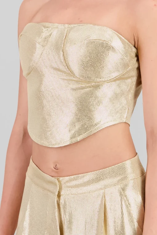 Top corset brillos
