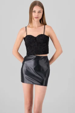 Top corset flores