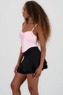 Top corset tirantes