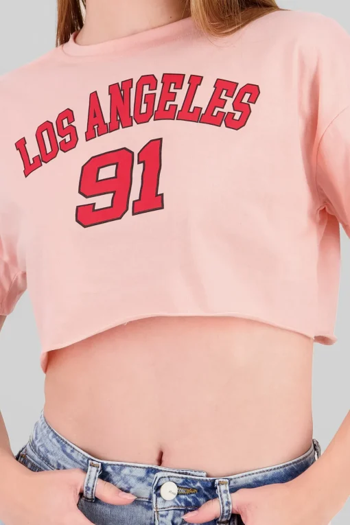 Top Manga Corta Los Angeles