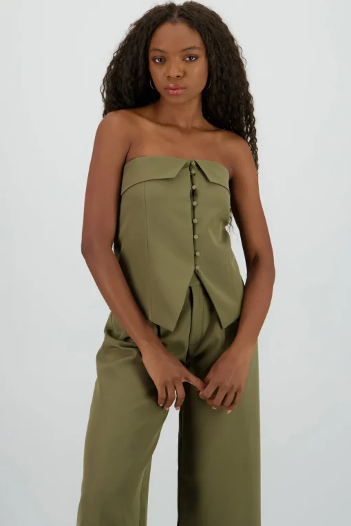 Top off shoulder botones