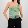 Top off shoulder mesh
