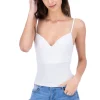 Top seamless acanalado copas