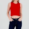Top Seamless Liso Sin Mangas
