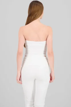 Top strapless liso
