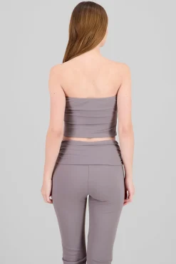 Top strapless liso