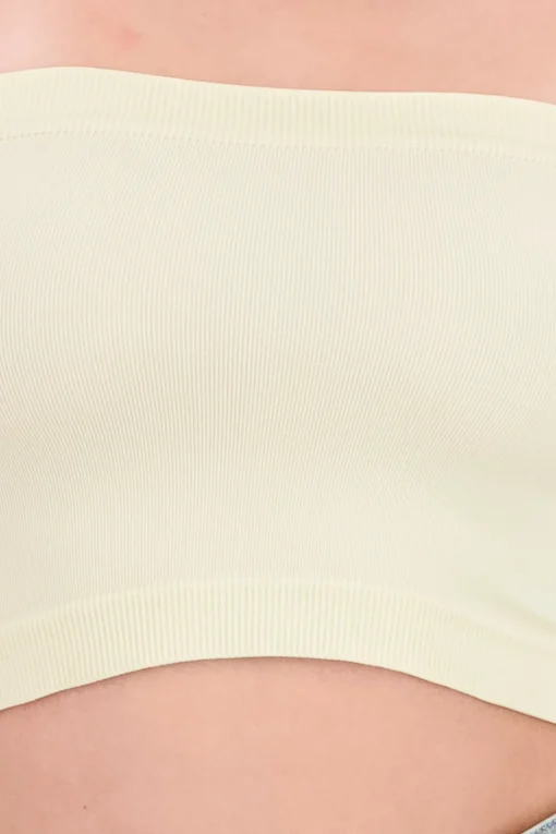 Top strapless liso