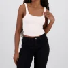 Top tirantes cuello redondo