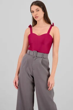 Top tirantes moños
