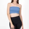 Top Tubo Strapless Rib