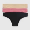 Tripack de tangas seamless