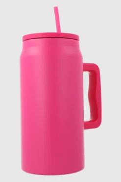 Vaso ancho con asa