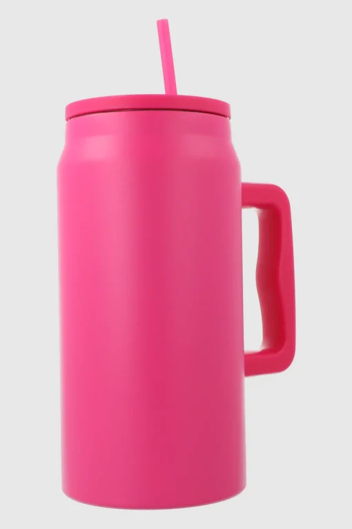 Vaso ancho con asa