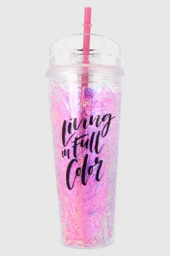 Vaso Doble Pared Confeti