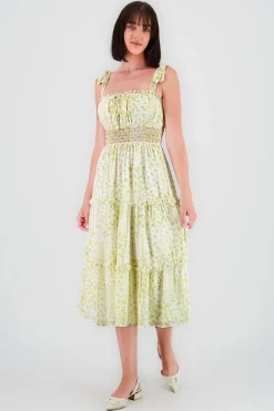 Vestido Maxi Flores