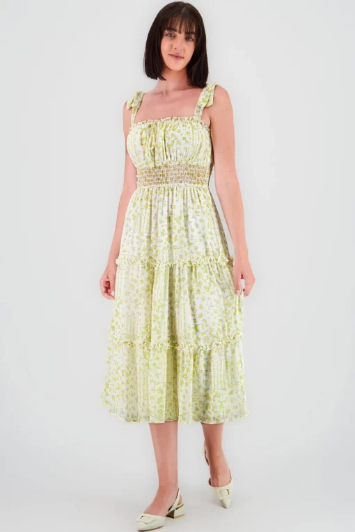 Vestido Maxi Flores