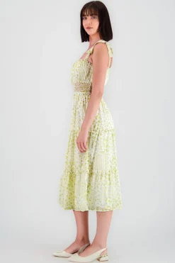 Vestido Maxi Flores