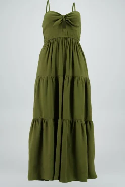 Vestido maxi tirantes