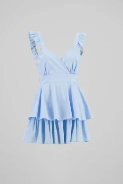 Vestido Tirantes Detalle Olanes