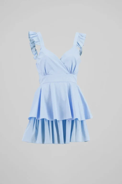 Vestido Tirantes Detalle Olanes