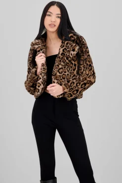 ABRIGO CORTO LEOPARDO