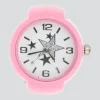Anillo reloj estrellas
