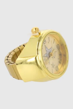 Anillo reloj estrellas
