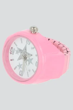Anillo reloj estrellas