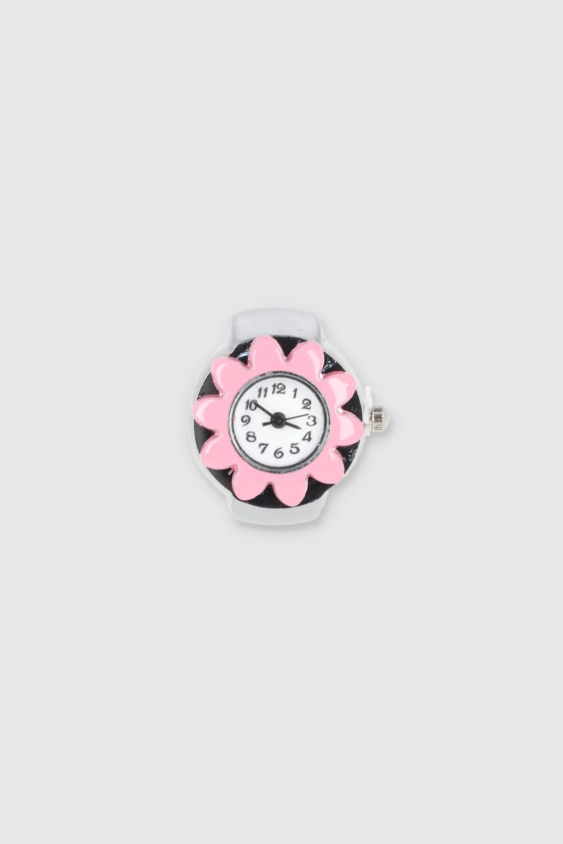Anillo reloj flor color