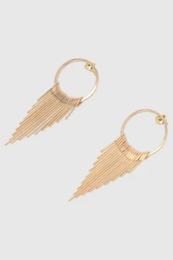 Aretes colgantes círculo barras asimétricas