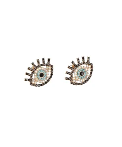 Aretes Ojo Brillos