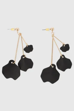 Aretes petalos barrita