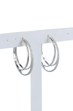 Arracadas Metálicas Glitter