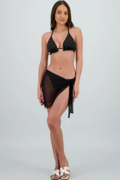 Bikini 3 piezas pareo olanes