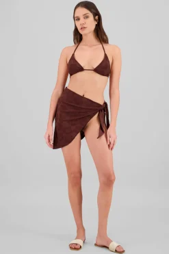 Bikini 3 pz flores textura